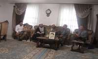 دیدار با خانواده معظم شهید، اداره ایثارگران سازمان جهادکشاورزی استان قزوین